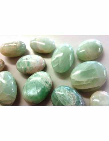 Pierre de lune verte galet