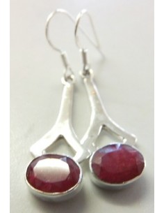 Rubis boucles doreilles 2