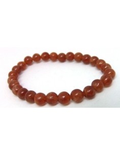 Hessonite bracelet 6mm