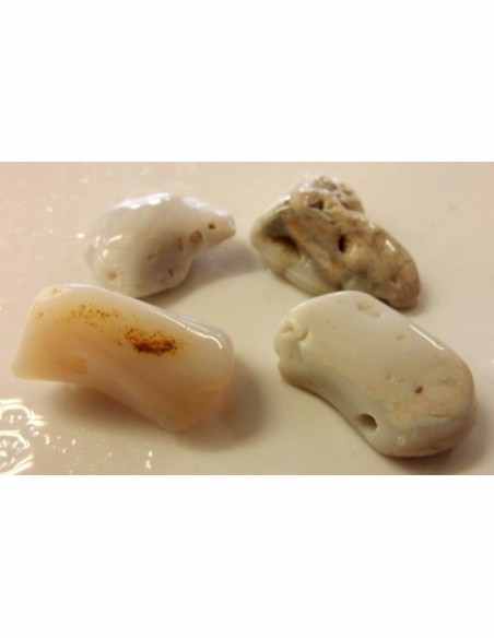 Opale blanc gris pendentif Opale blanc gris pendentif