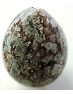 Oeuf jaspe bleu