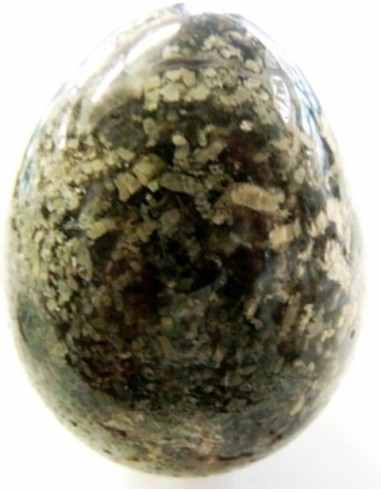 Oeuf jaspe verte