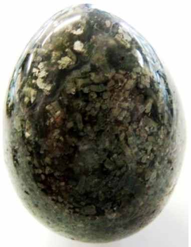 Oeuf jaspe verte