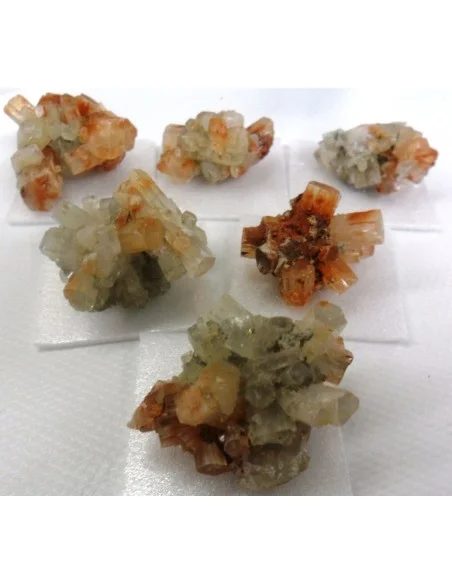 Aragonite bicouleur cristalisée