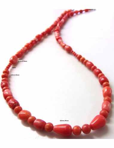 Corail rouge collier