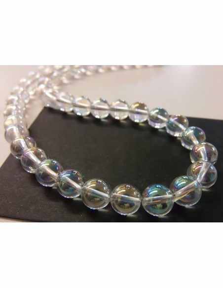 Aqua aura angel collier 8mm