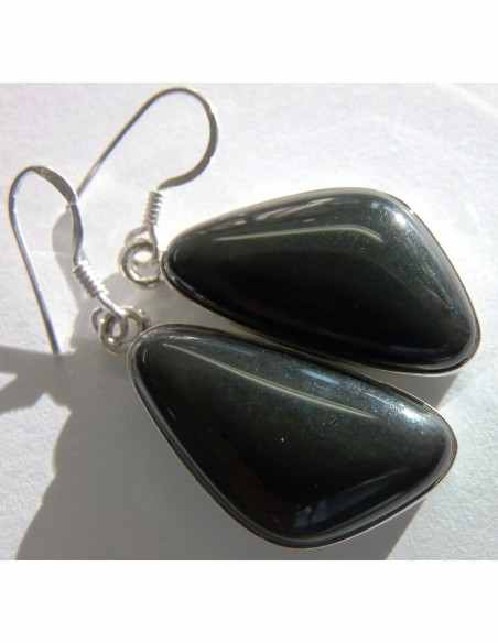 Oeil celeste Boucles d oreilles argent Oeil celeste Boucles d oreilles argent