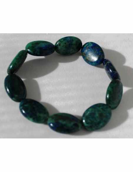 Azurite malachite ovale bracelet Azurite malachite ovale bracelet