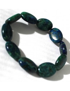 Azurite malachite ovale bracelet