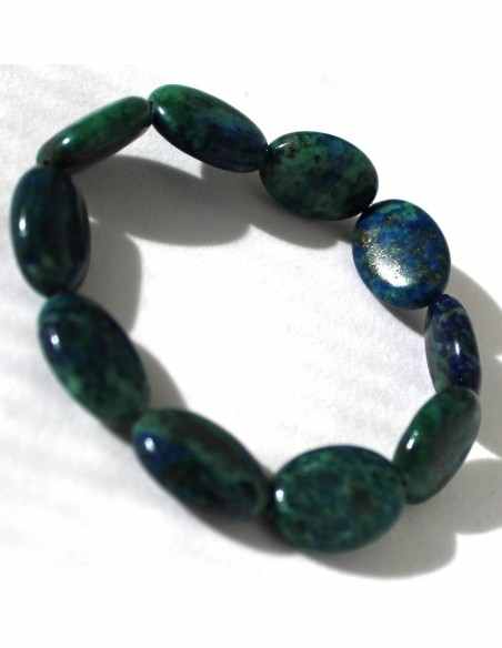 Azurite malachite ovale bracelet Azurite malachite ovale bracelet