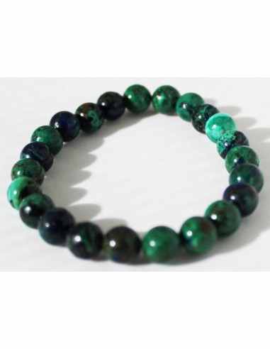 Azurite malachite ovale bracelet
