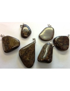 Pendenitf Bronzite argent