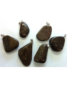 Pendenitf Bronzite argent 2