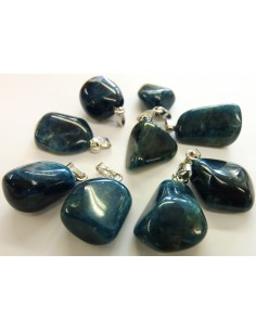 Apatite bleue pendentif