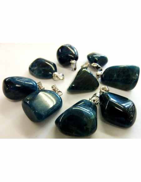 Apatite bleue pendentif Apatite bleue pendentif