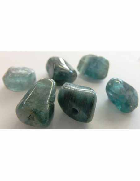 Tourmaline bleue en pendentif