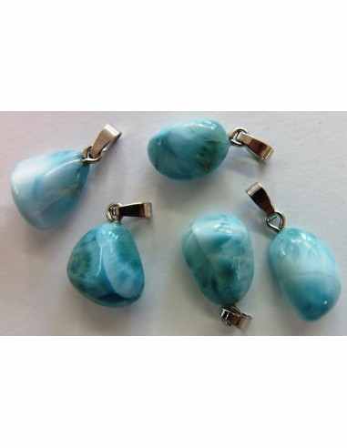 Larimar Pendentif argent