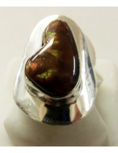 Bague Opale de feu Mexique 2