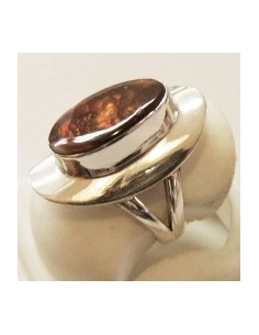 Bague Opale feu 2