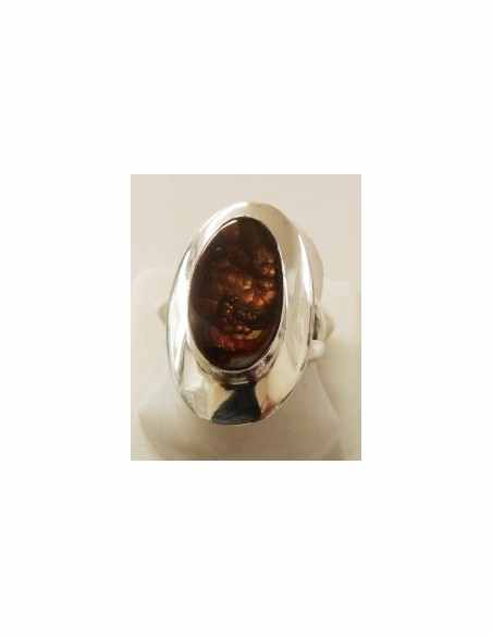 Bague Opale feu
