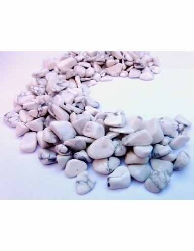 Howlite petite pierre polis