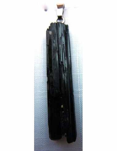 Aegyrine brute grand pendentif argent