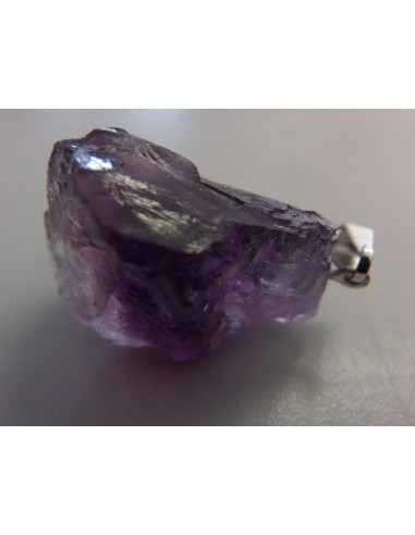 Pendentif améthyste mineral