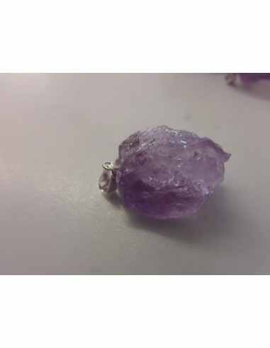 Pendentif améthyste mineral