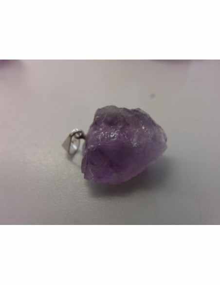 Pendentif améthyste mineral