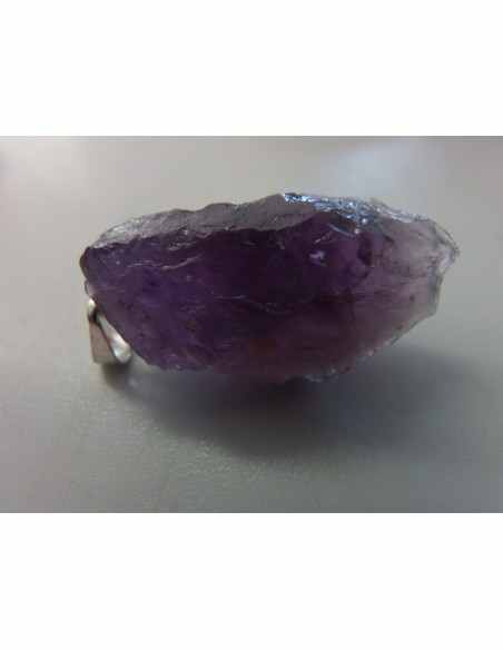 Pendentif améthyste mineral