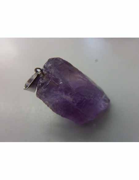 Pendentif améthyste mineral