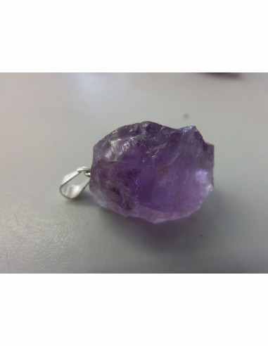 Pendentif améthyste mineral