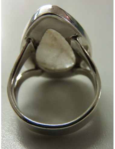 Bague Quartz rutile argent