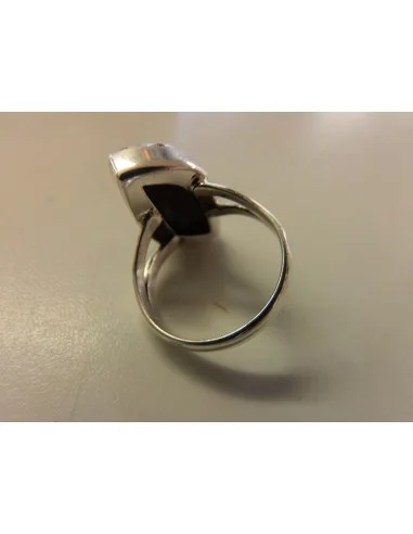 Bague Tourmaline noire argent