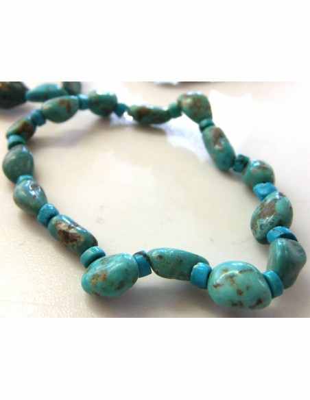 Bracelet  turquoise ovale Bracelet  turquoise ovale