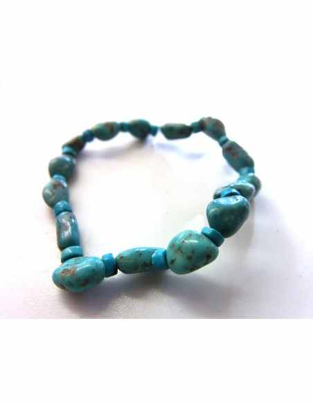 Bracelet  turquoise ovale Bracelet  turquoise ovale