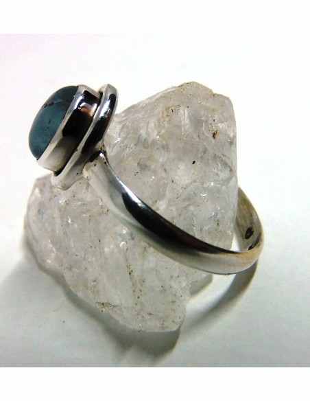 Aigue marine bague argent Aigue marine bague argent