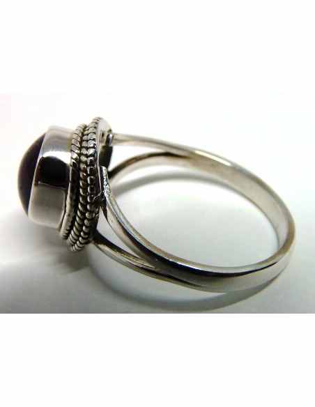 Rubis étoilé bague