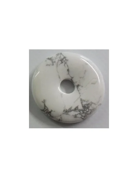 Howlite donuts 30 mm Howlite donuts 30 mm