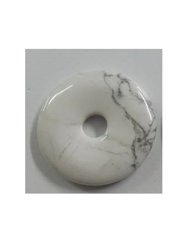 Howlite donuts 30 mm