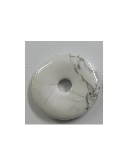 Howlite donuts 30 mm Howlite donuts 30 mm