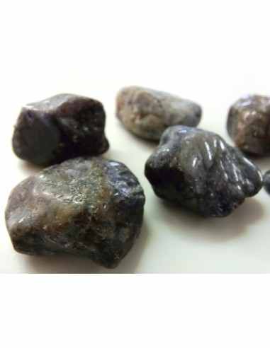 Tanzanite pierre polis