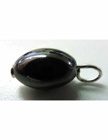 Magnétite pendentif argent