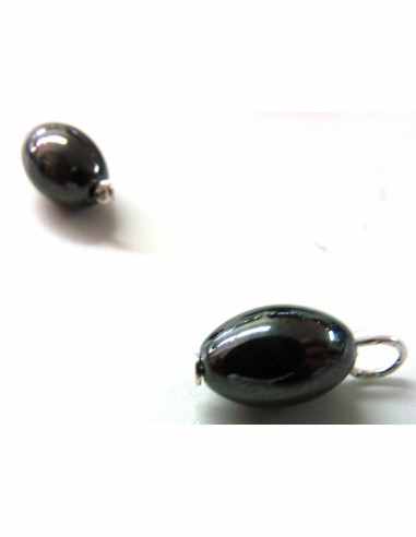 Magnétite pendentif argent
