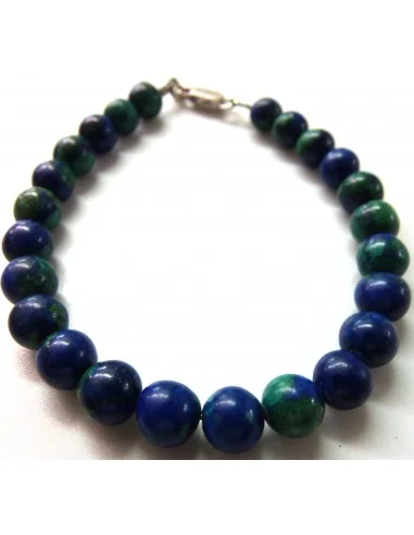 Azurite malachite 8mm bracelet