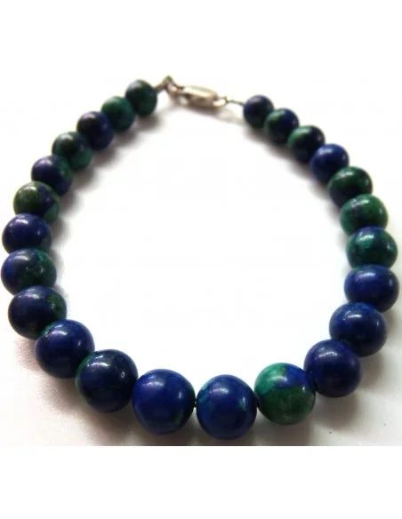 Azurite malachite 8mm bracelet