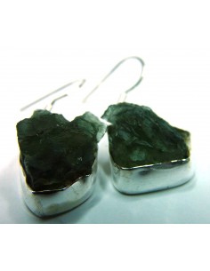 Bague Moldavite argent 2