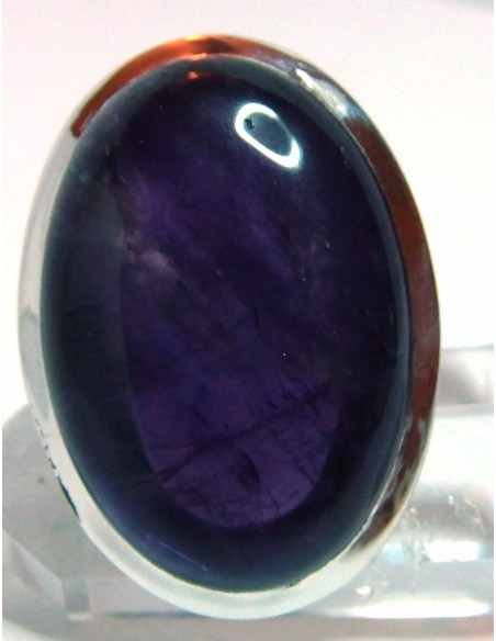 Grand bague en Amethyste argent Grand bague en Amethyste argent