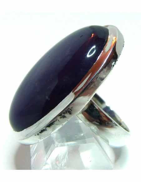 Grand bague en Amethyste argent Grand bague en Amethyste argent