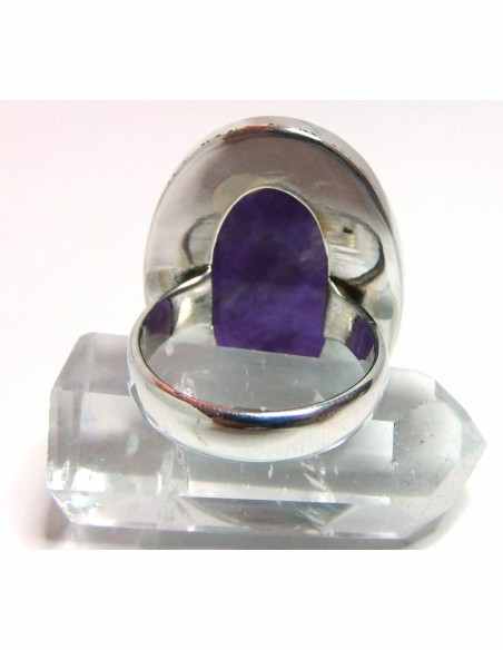 Grand bague en Amethyste argent Grand bague en Amethyste argent